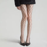 Litlookz Studio Embellished Stars Fishnet Tights, view 5