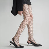 Litlookz Studio Embellished Stars Fishnet Tights, view 6