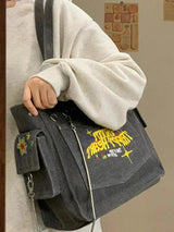 Litlookz Studio Embroidered Shoulder Bag, view 4