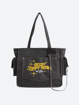 Litlookz Studio Embroidered Shoulder Bag, view 5