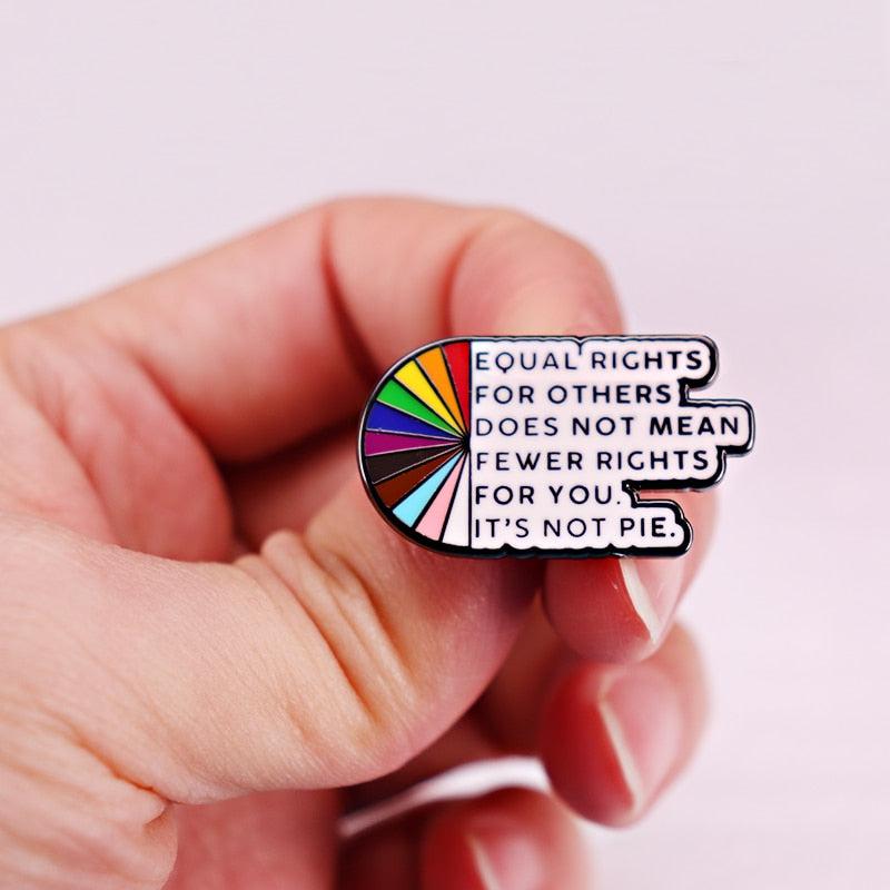 Litlookz Studio Equal Rights Pins