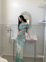 Litlookz Studio Ethereal Art Maxi Dress, view 5