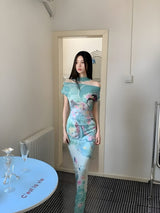Litlookz Studio Ethereal Art Maxi Dress, view 6