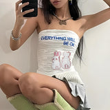 Litlookz Studio Everything Will Be Ok Tube Top, view 2
