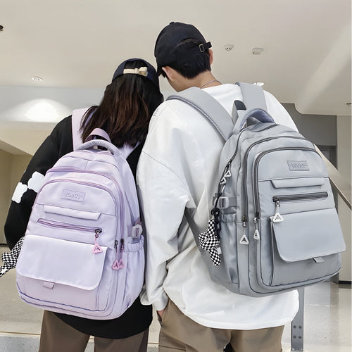 Litlookz Studio Extra Pockets Large School Backpack