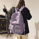 Litlookz Studio Extra Pockets Unisex School Backpack, view 3