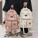 Litlookz Studio Extra Pockets Unisex School Backpack, view 5