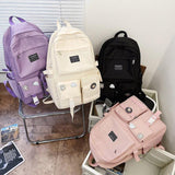 Litlookz Studio Extra Pockets Unisex School Backpack, view 6