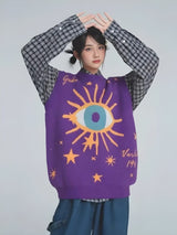 Litlookz Studio Eye Sweater Vest, view 2