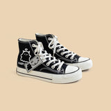 Litlookz Studio Fairy Ghost Lace Up Canvas Shoes, view 3