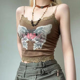 Litlookz Studio Fairy Grunge Angel Wings Top, view 2
