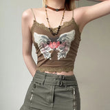 Litlookz Studio Fairy Grunge Angel Wings Top, view 3