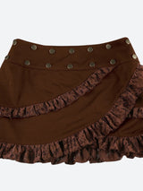 Litlookz Studio Fairy Grunge Asymmetric Mini Skirt, view 3