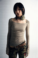 Litlookz Studio Fairy Grunge Back Print Top, view 2