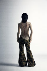 Litlookz Studio Fairy Grunge Back Print Top, view 3