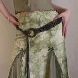 Litlookz Studio Fairy Grunge Beaded Macrame Belt, view 3