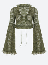 Litlookz Studio Fairy Grunge Bolero Crop Top, view 3