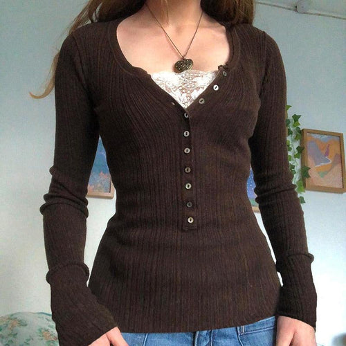 Litlookz Studio Fairy Grunge Button Front Top
