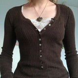 Litlookz Studio Fairy Grunge Button Front Top, view 2