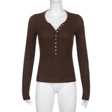 Litlookz Studio Fairy Grunge Button Front Top, view 3