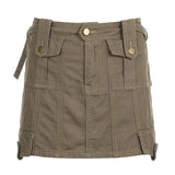 Litlookz Studio Fairy Grunge Cargo Mini Skirt, view 4