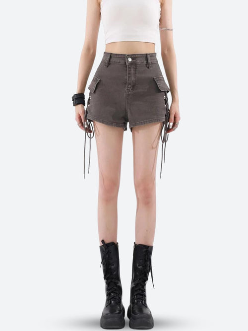 Litlookz Studio Fairy Grunge Cargo Shorts