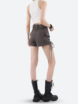 Litlookz Studio Fairy Grunge Cargo Shorts, view 2