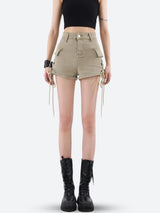 Litlookz Studio Fairy Grunge Cargo Shorts, view 5