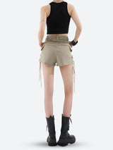 Litlookz Studio Fairy Grunge Cargo Shorts, view 6