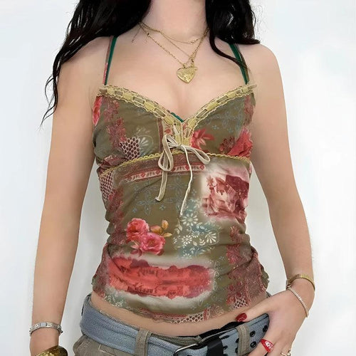 Litlookz Studio Fairy Grunge Floral Top