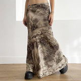 Litlookz Studio Fairy Grunge Forest Maxi Skirt, view 2