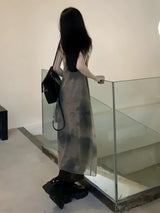 Litlookz Studio Fairy Grunge Forest Midi Dress, view 2