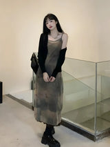 Litlookz Studio Fairy Grunge Forest Midi Dress, view 5