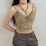 Litlookz Studio Fairy Grunge Frilled Lace Top, view 3