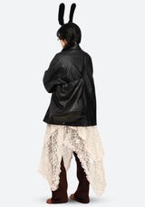 Litlookz Studio Fairy Grunge Lace Midi Skirt, view 2