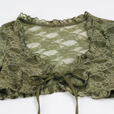 Litlookz Studio Fairy Grunge Lace Top, view 5