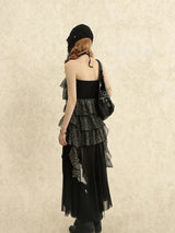 Litlookz Studio Fairy Grunge Layered Skirt, view 3