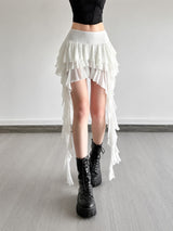 Litlookz Studio Fairy Grunge Ruffle Skirt, view 4