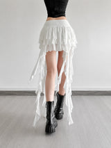 Litlookz Studio Fairy Grunge Ruffle Skirt, view 5