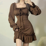 Litlookz Studio Fairy Grunge Ruffled Mini Dress, view 2