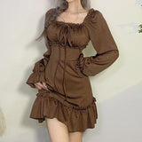 Litlookz Studio Fairy Grunge Ruffled Mini Dress, view 3