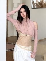 Litlookz Studio Fairy Veil Blouse, view 2