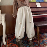 Litlookz Studio Fairycore Floral Pants, view 3