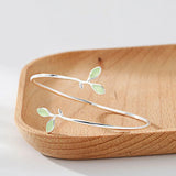 Litlookz Studio Fairycore Leaf Wing Bracelet, view 2