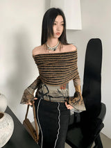 Litlookz Studio Fairycore Off Shoulder Top, view 2