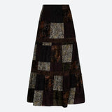 Litlookz Studio Fairycore Patchwork Maxi Skirt, view 3