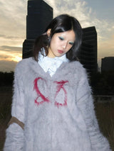 Litlookz Studio Faux Fur Cardigan, view 2