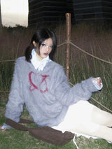 Litlookz Studio Faux Fur Cardigan, view 3