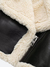Litlookz Studio Faux Fur Lined Biker Jacket, view 4