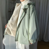 Litlookz Studio Faux Fur Lined Hooded Jacket, view 2
